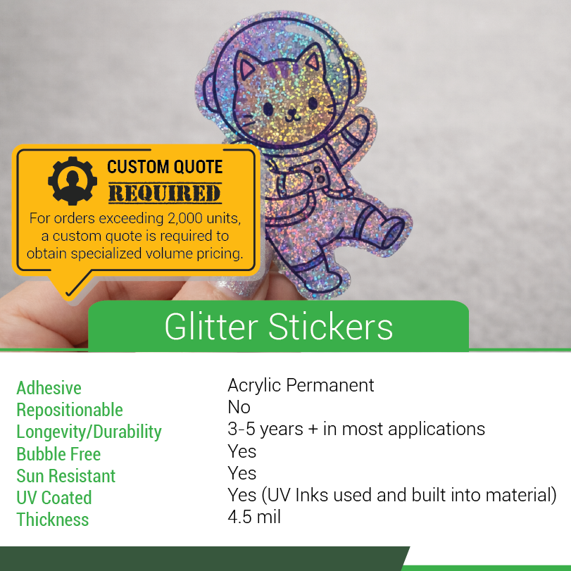 Glitter Stickers